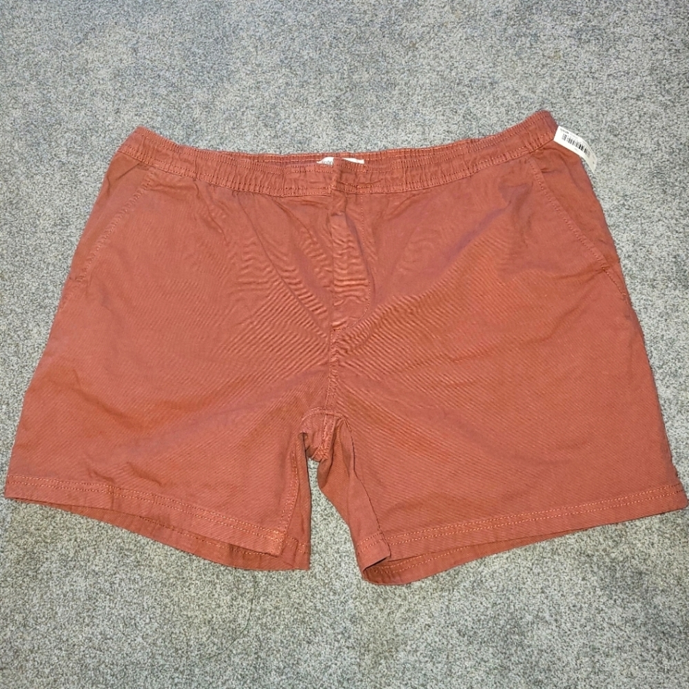 NWT Mens Goodthreads Clay colored shorts size XL​